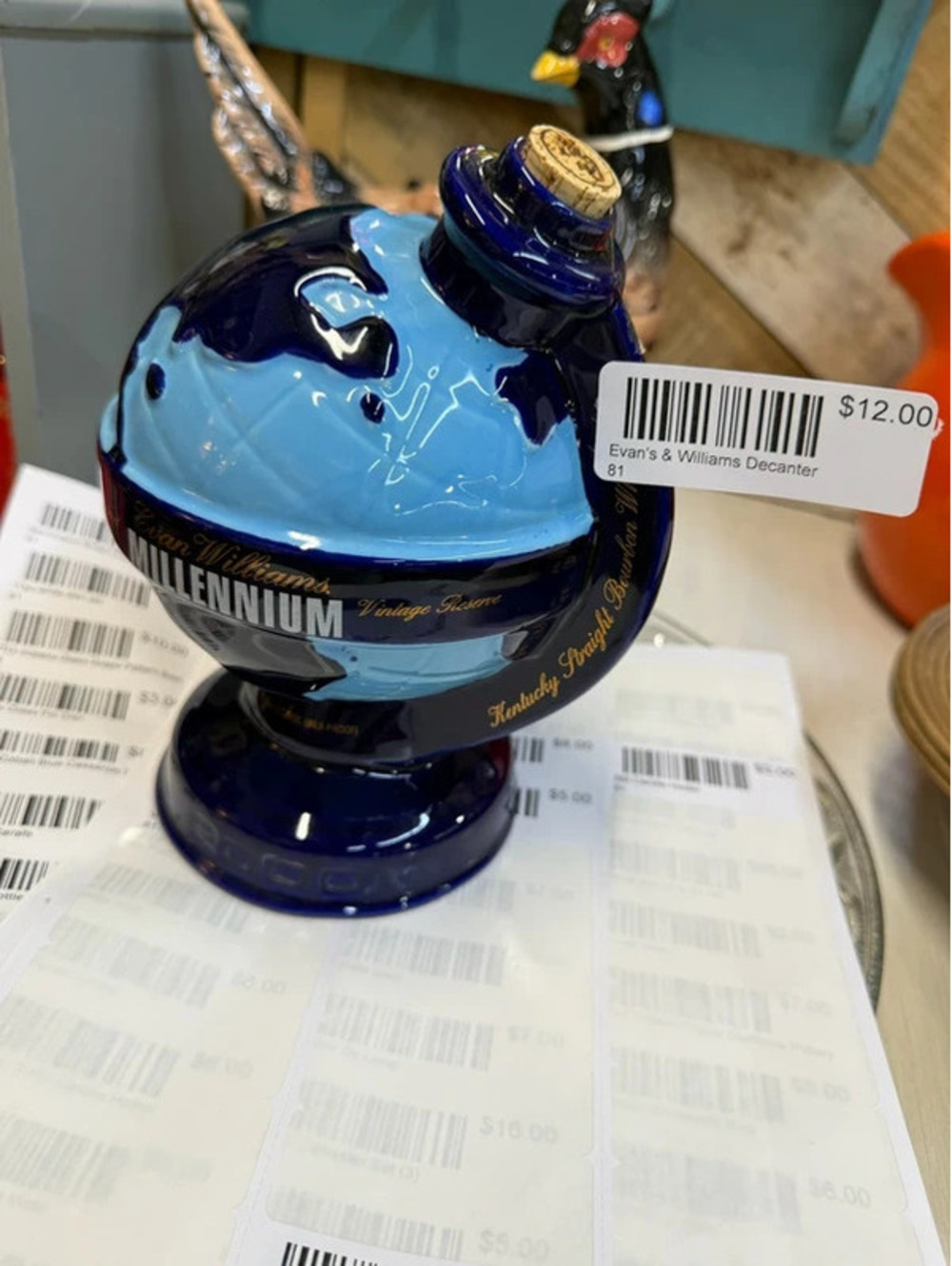 Evan’s and Williams decanter